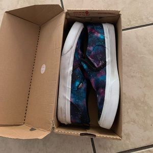 Youth Vans slip ons size 5